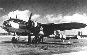 Un Do 17 de l'aviation finlandaise